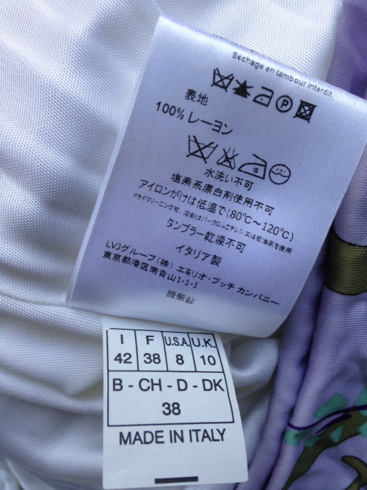 Emilio Pucci ( please only use PUCCI ) minikleid aus bedruckter Viskose