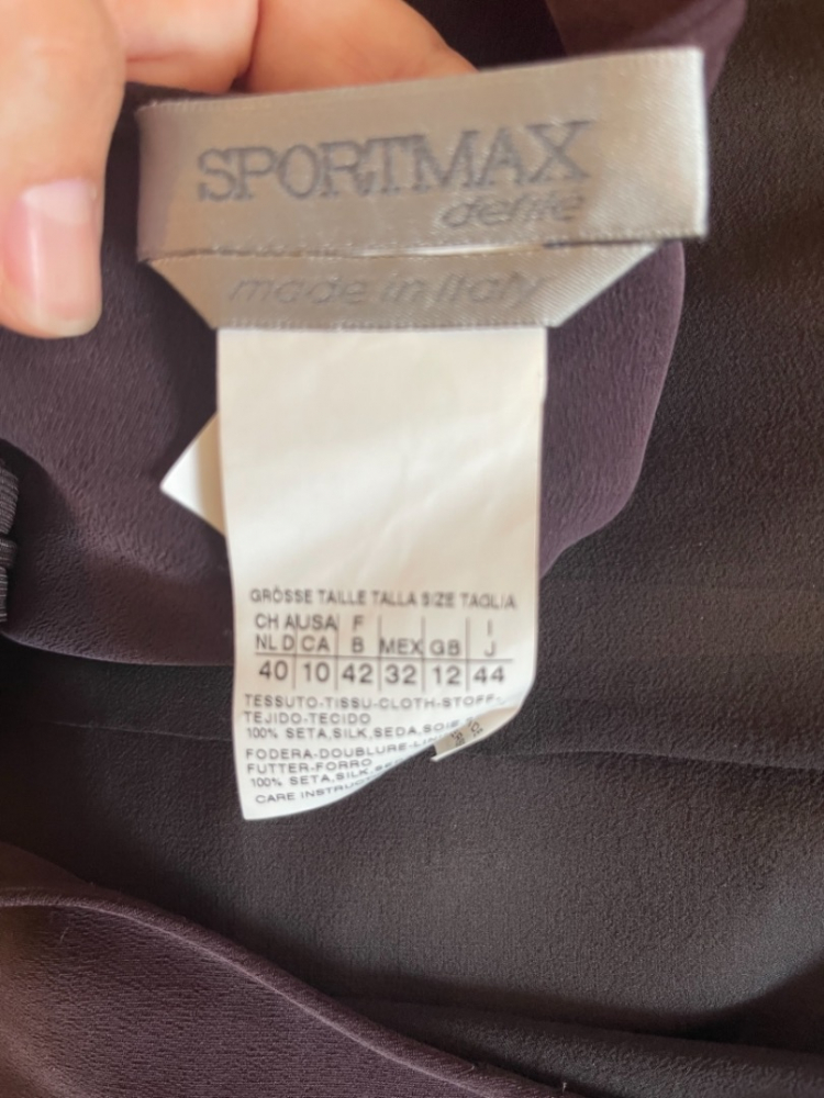 Max Mara Belle robe en soie