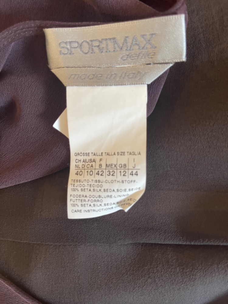 Max Mara Belle robe en soie
