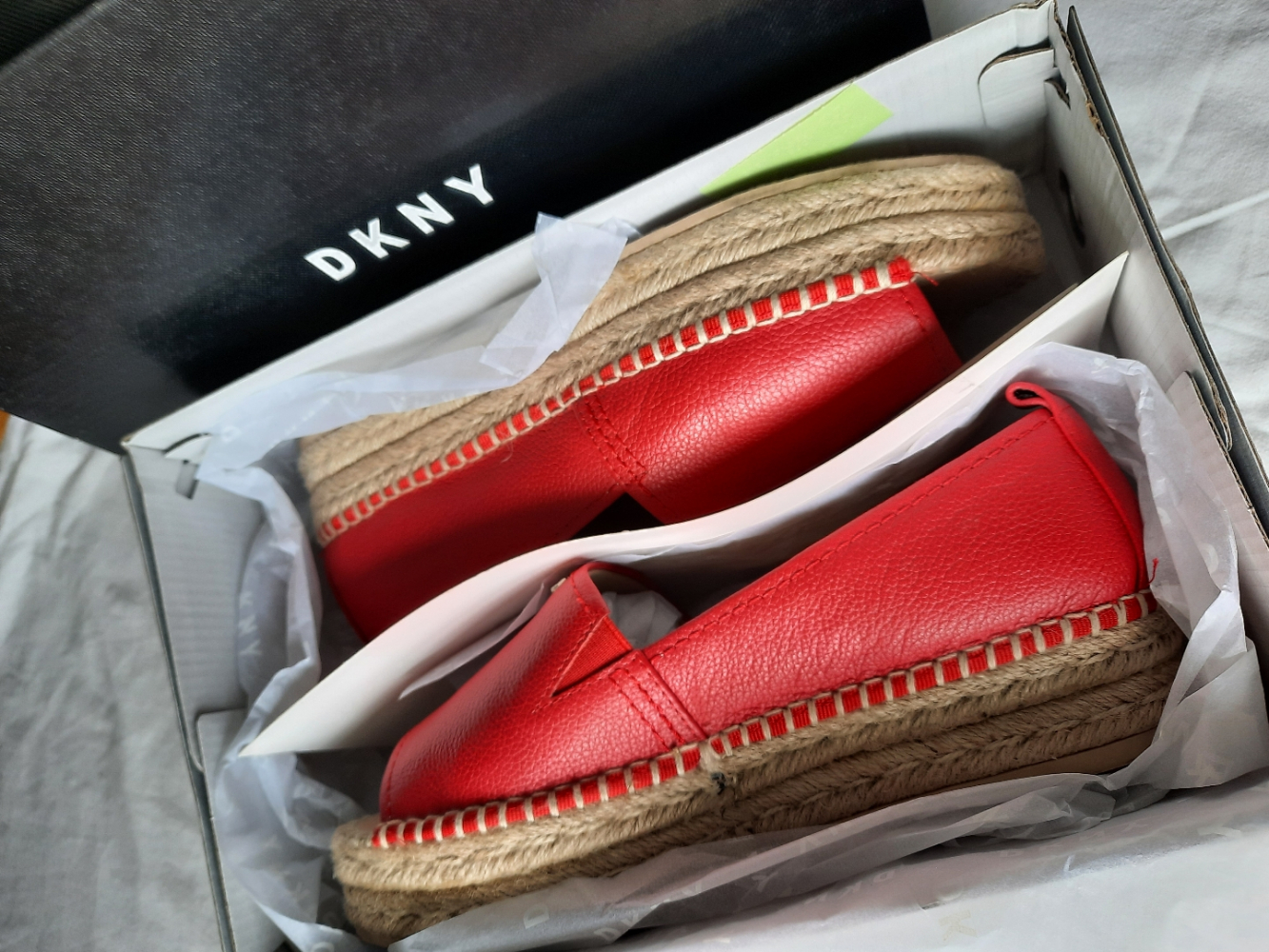DKNY MER- PLATEAU-ESPADRILLES