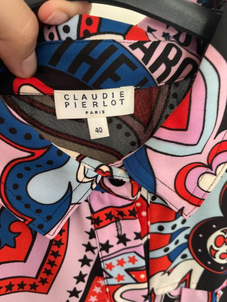 Claudie Pierlot Schönes Plisseekleid