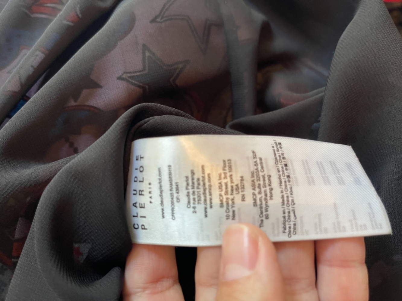 Claudie Pierlot Schönes Plisseekleid