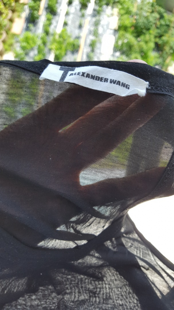 Alexander Wang asymmetrical long top