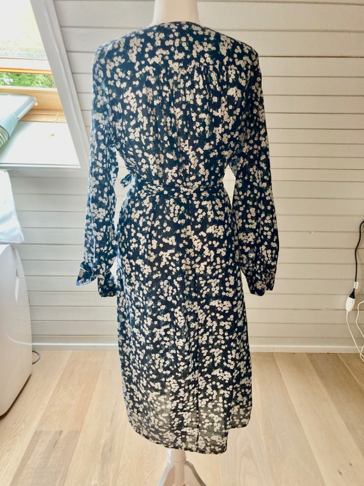 J.Crew Tie-waist tunic dress in little blooms