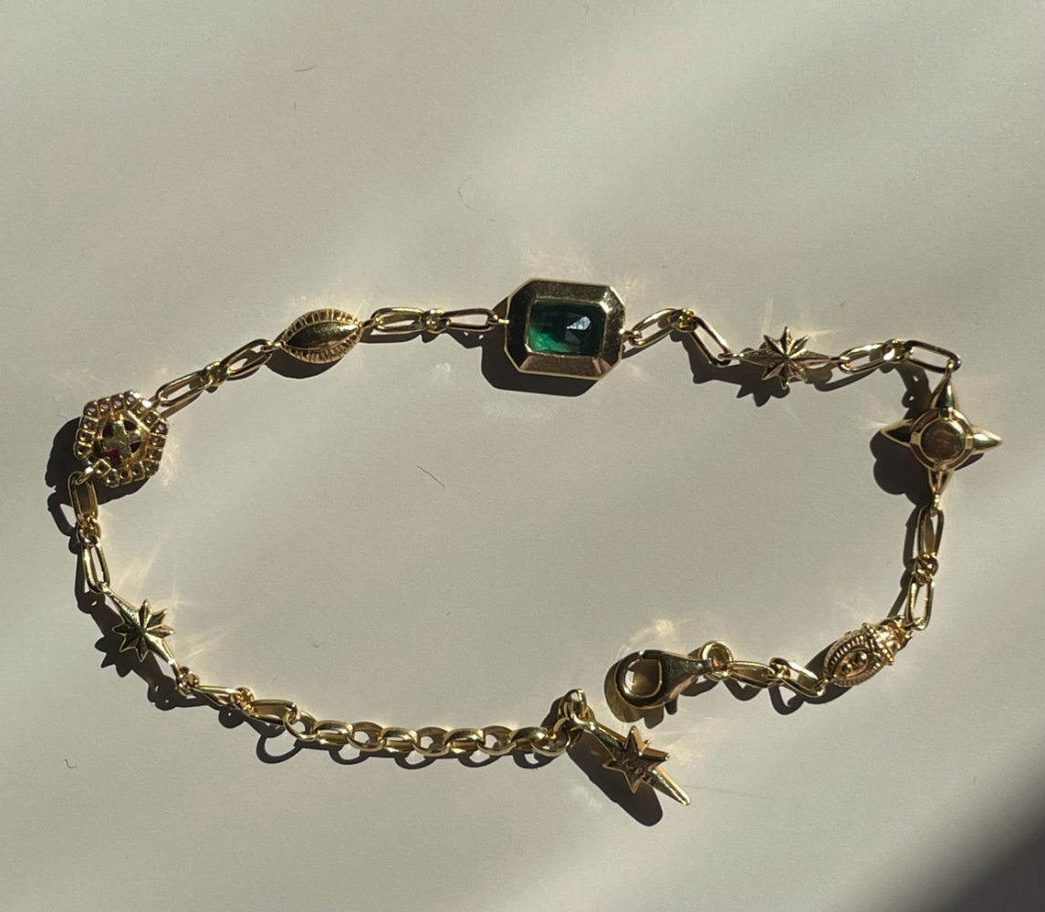 Thomas Sabo Sterling Silber Glam und Seele Armband Port-Bonheur