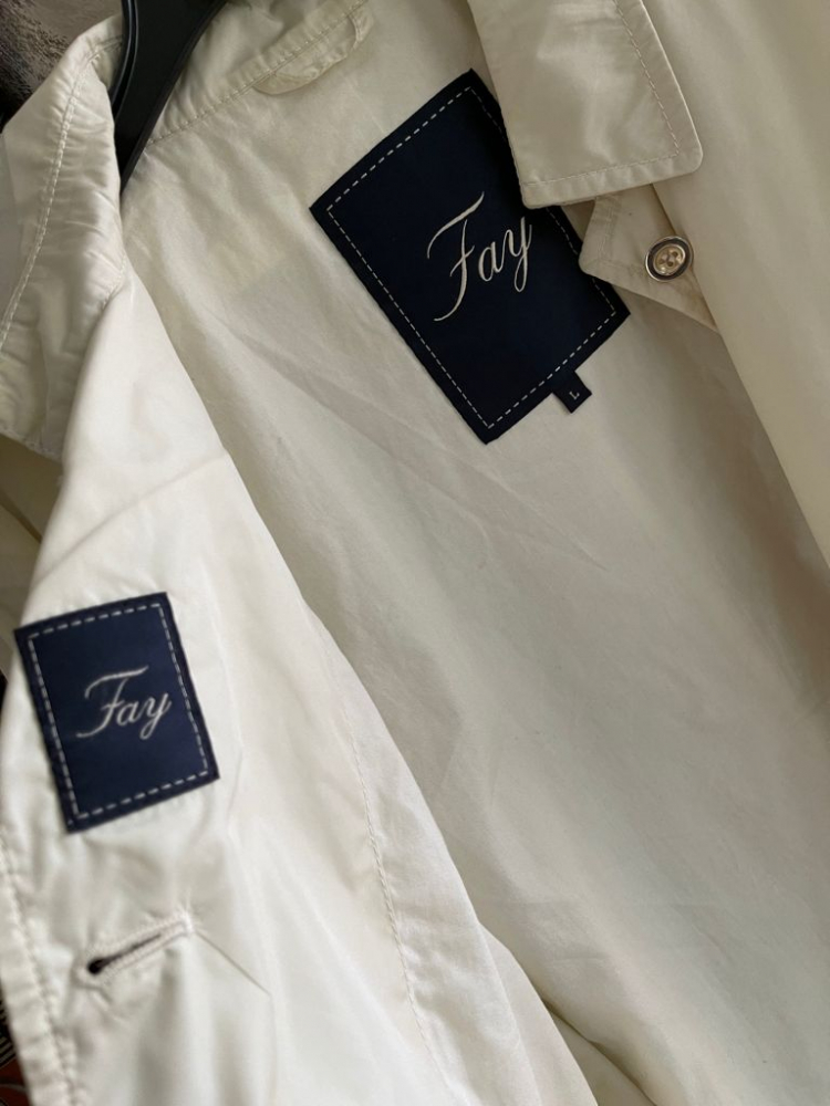 Fay Fiona Lightweight Rain Jacket with Belted Hook