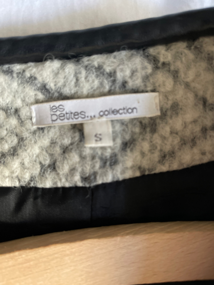 Les Petites Manteau chevron