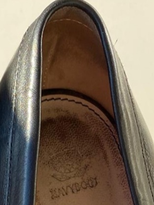 Navyboot Hochhackige Loafer