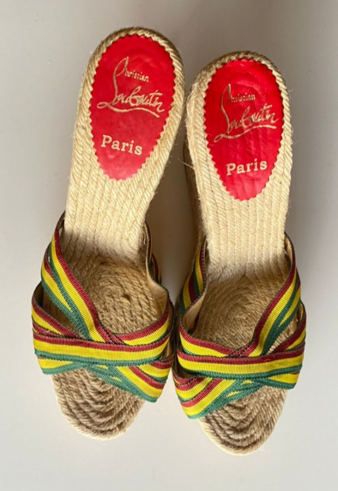 Christian Louboutin Espadrilles compensées