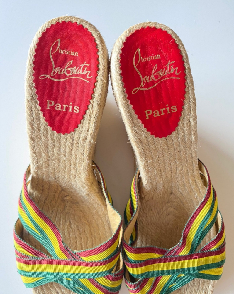 Christian Louboutin Espadrilles compensées