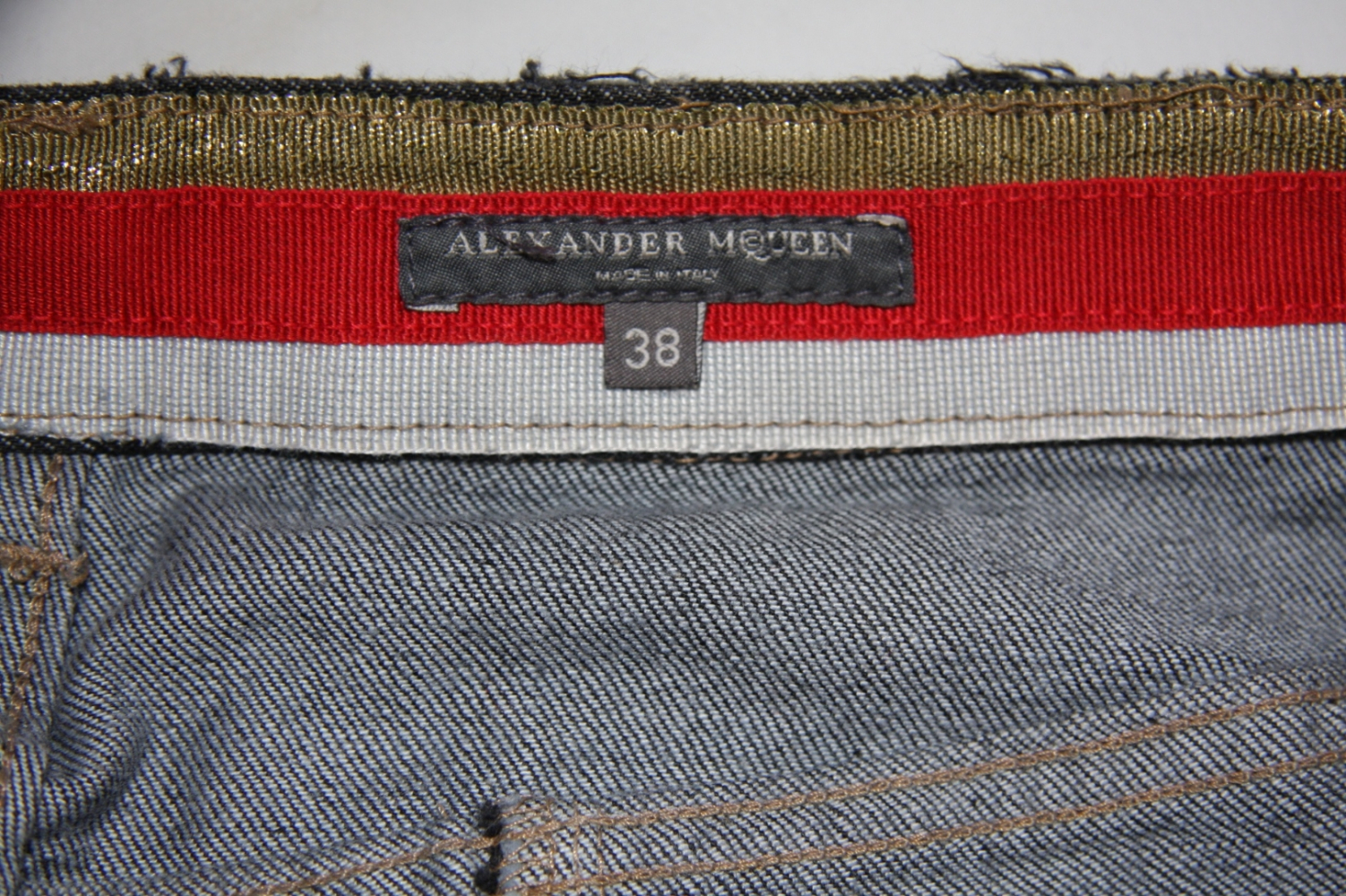 Alexander McQueen Jeans à jambes droites