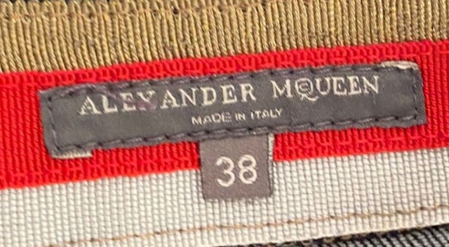 Alexander McQueen Jeans à jambes droites