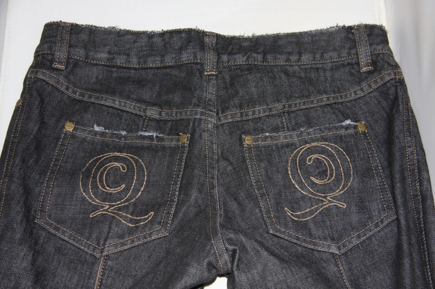 Alexander McQueen Jeans à jambes droites