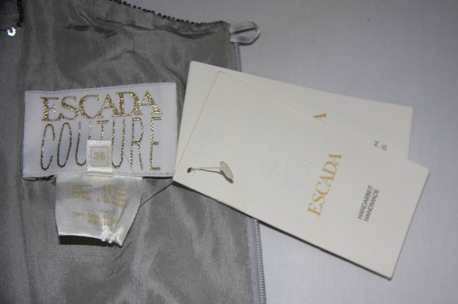 Escada Paillettenkleid