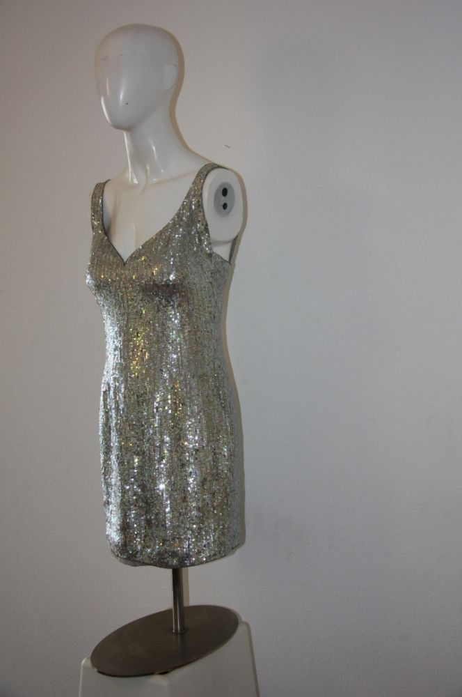 Escada Paillettenkleid