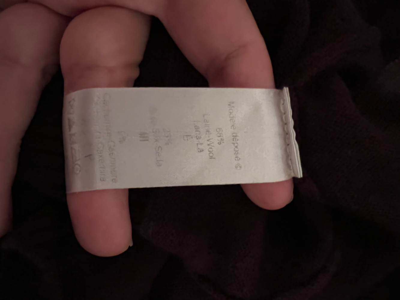 Kenzo Jolie robe en laine et soie