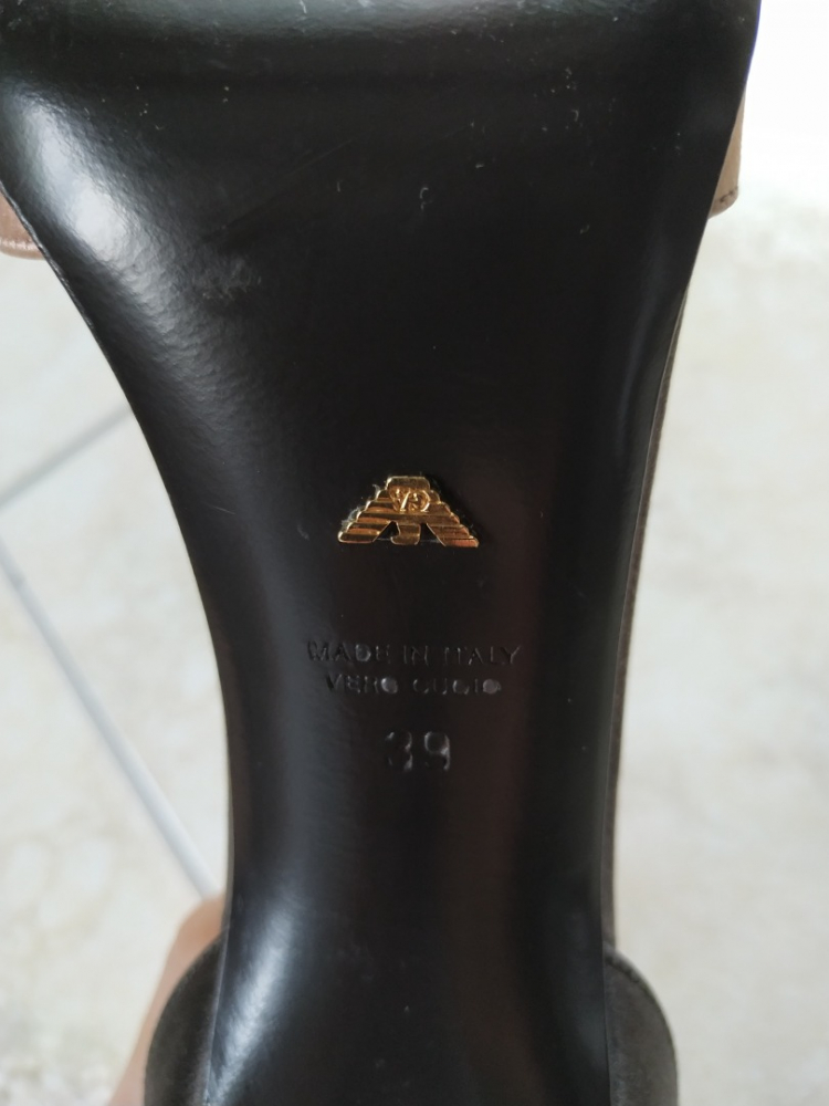 Emporio Armani Brown pink shoes