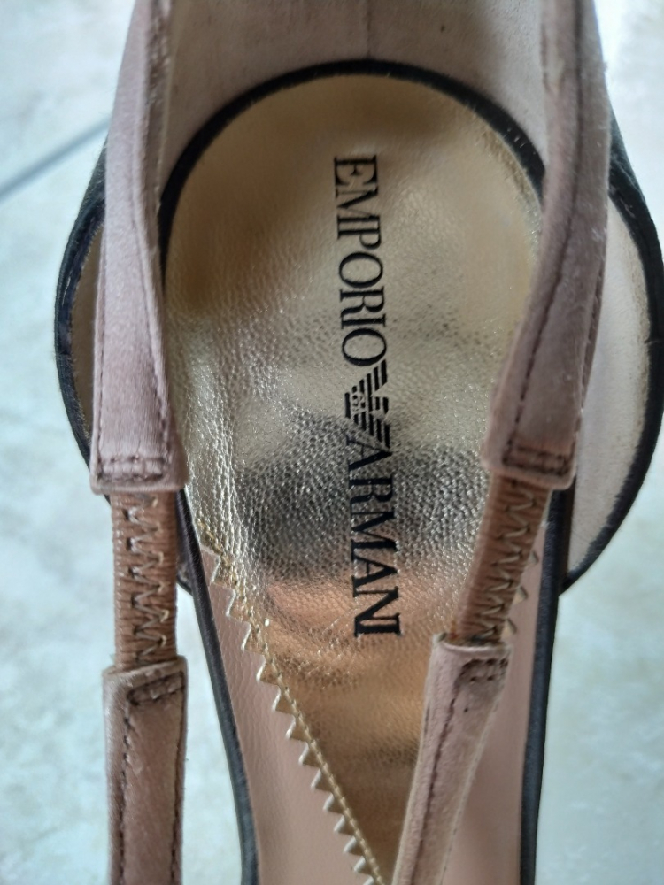 Emporio Armani Brown pink shoes