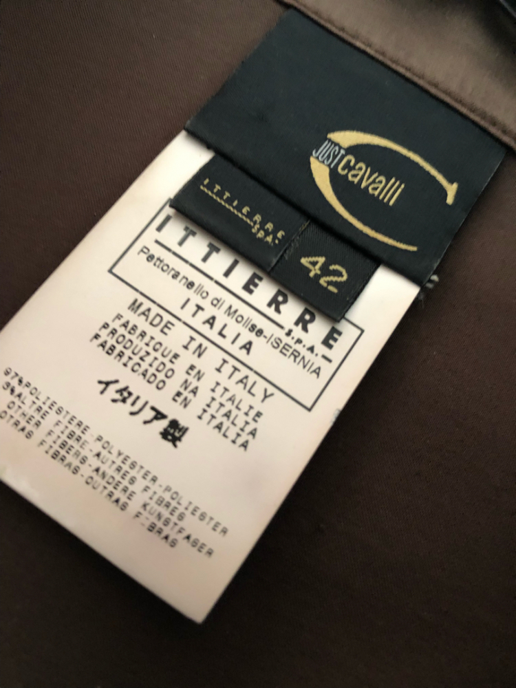 Just Cavalli Offizierskragenbluse