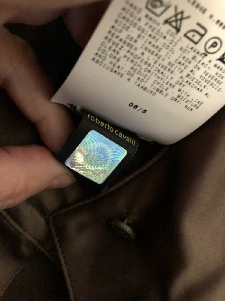 Just Cavalli Offizierskragenbluse