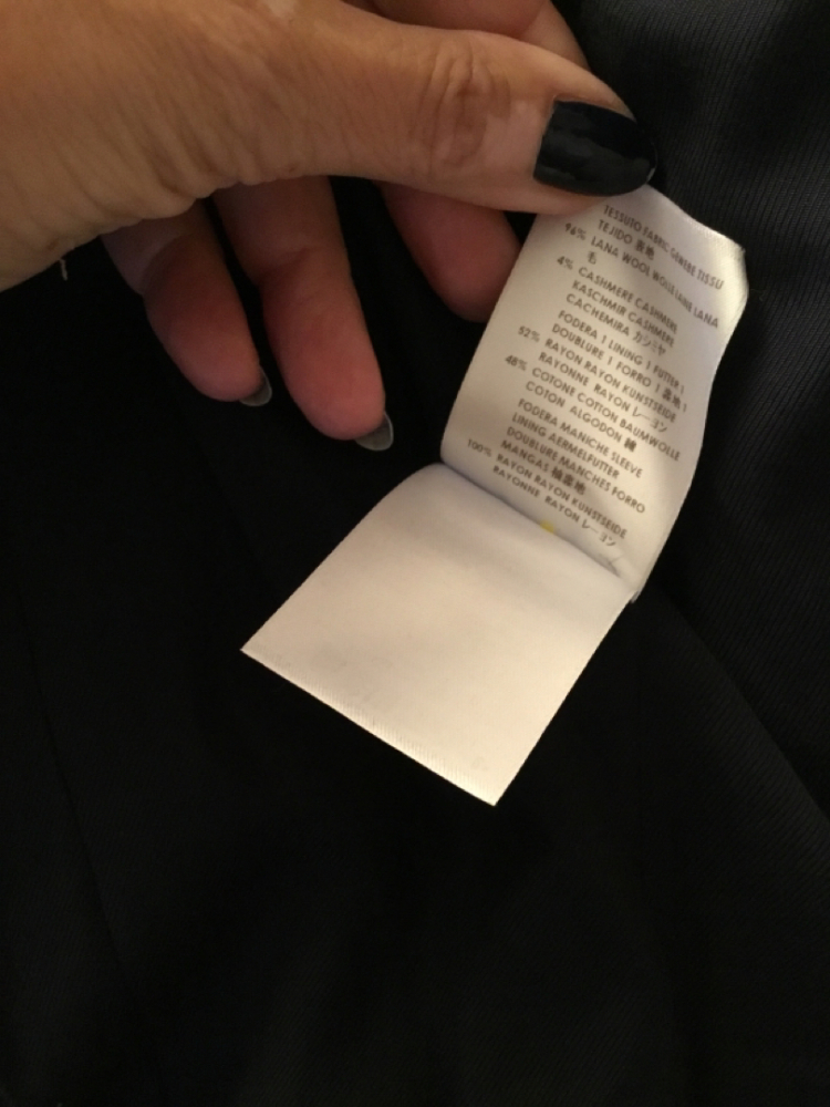 Stella McCartney Manteau classique chic marine