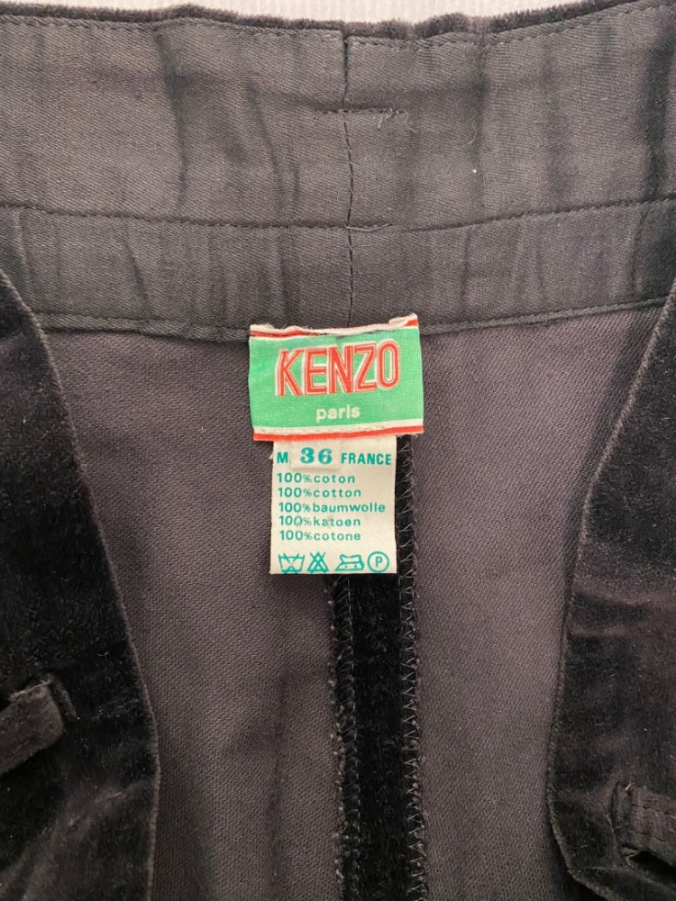 Kenzo Sackhosen aus Samt