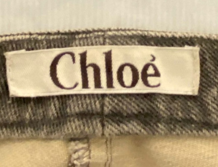 Chloé Jeans mit Steinwaschung
