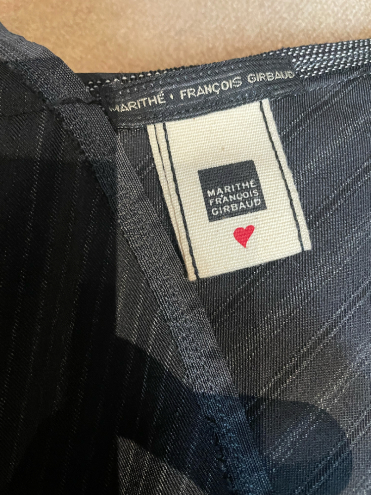 Marithé + François Girbaud Asymmetrisches Kleid