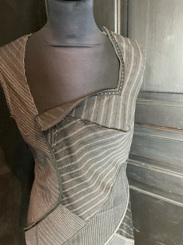 Marithé + François Girbaud Asymmetrisches Kleid