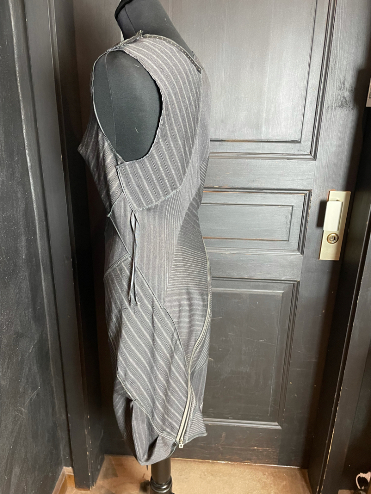 Marithé + François Girbaud Asymmetrisches Kleid