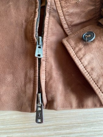 Saint Laurent lederjacke