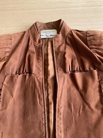 Saint Laurent lederjacke