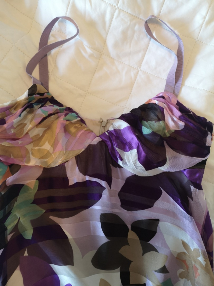 Max Mara Festliches Kleid aus Seide