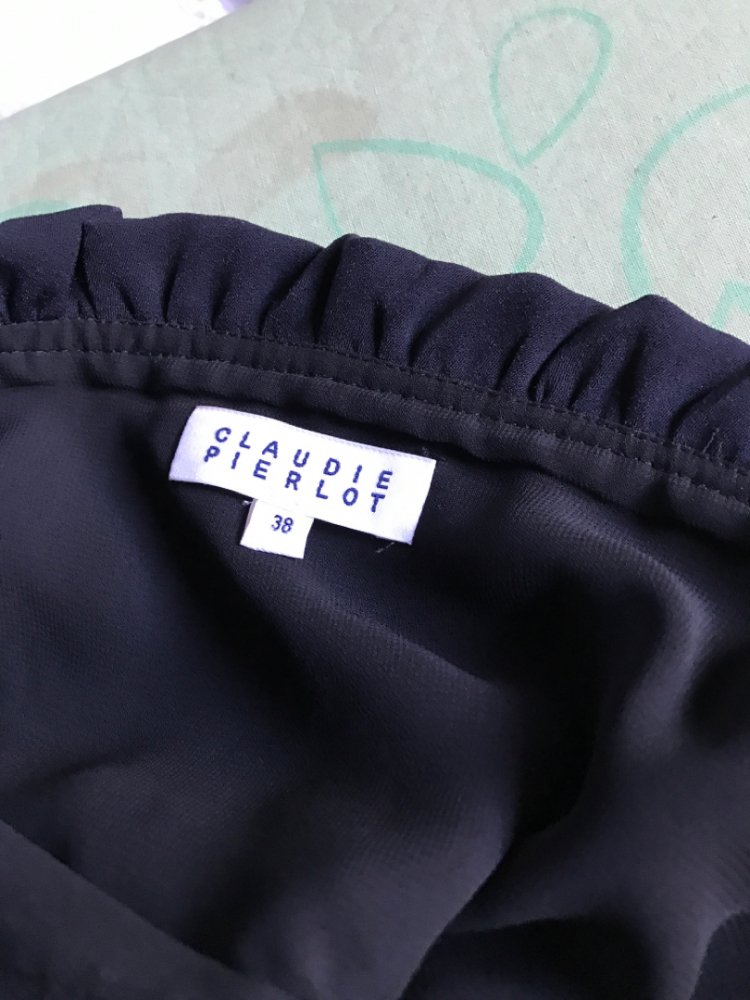 Claudie Pierlot Kleines schwarzes Kleid