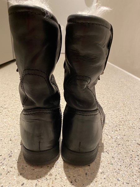 Burberry Botte en cuir