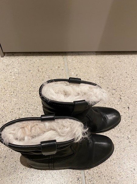 Burberry Botte en cuir