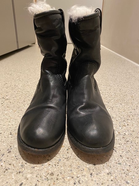 Burberry Botte en cuir