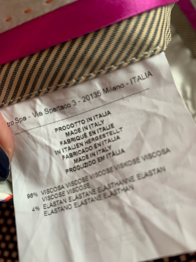 Etro Pantalon super confort viscose