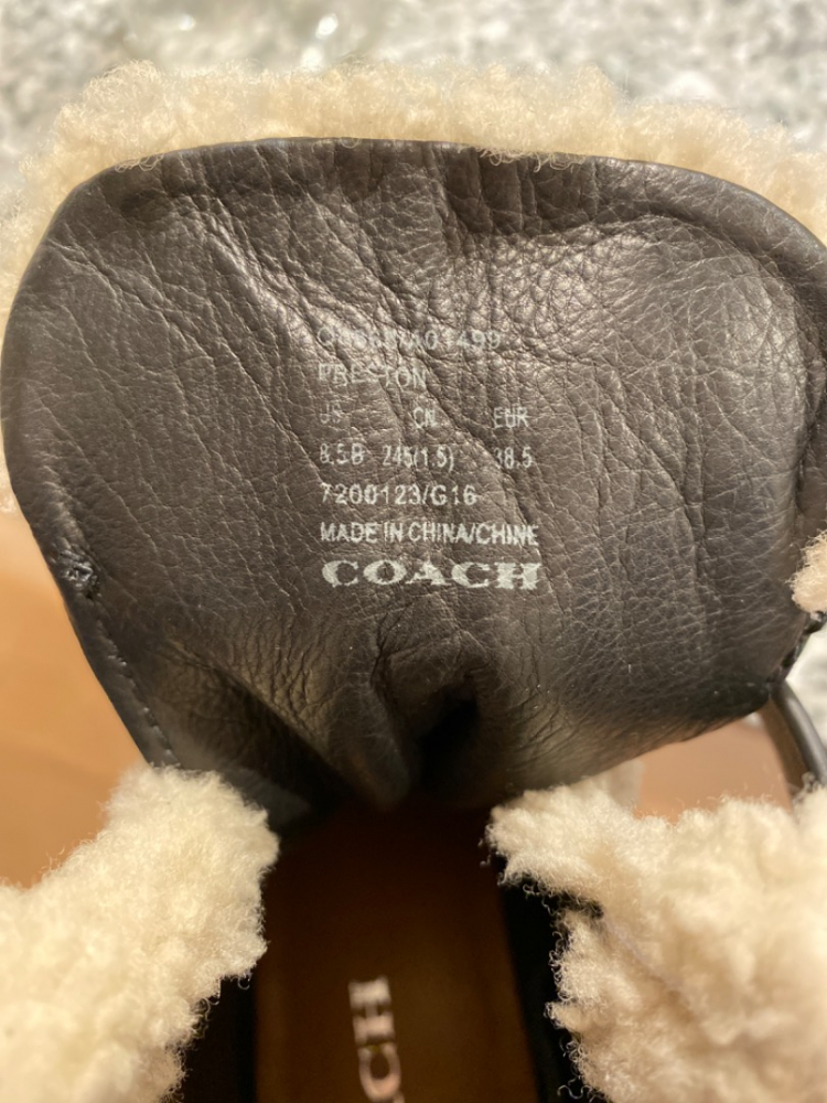 Coach Women's Leather 'Preston' Boots