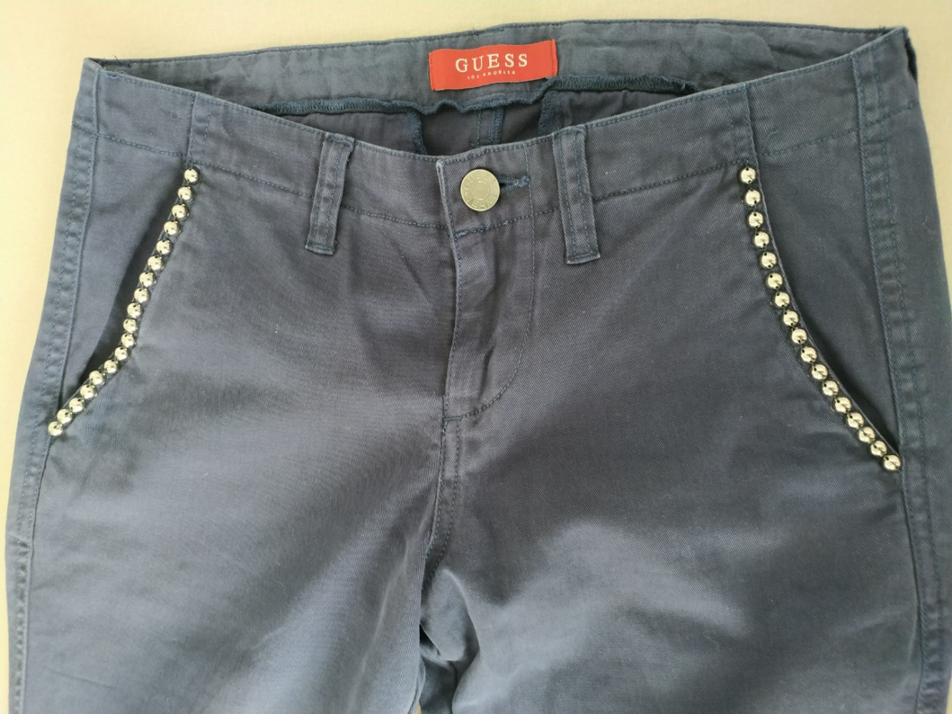 Guess Pantalon bleu