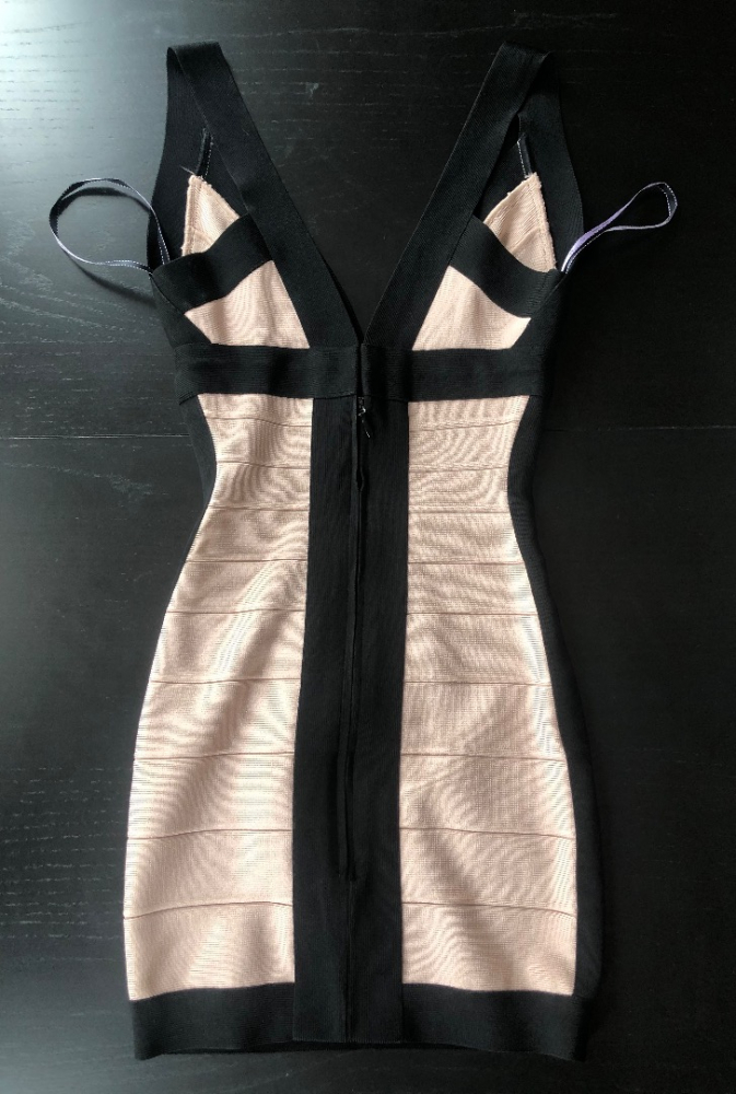 Herve Leger Ikonen-Kleid