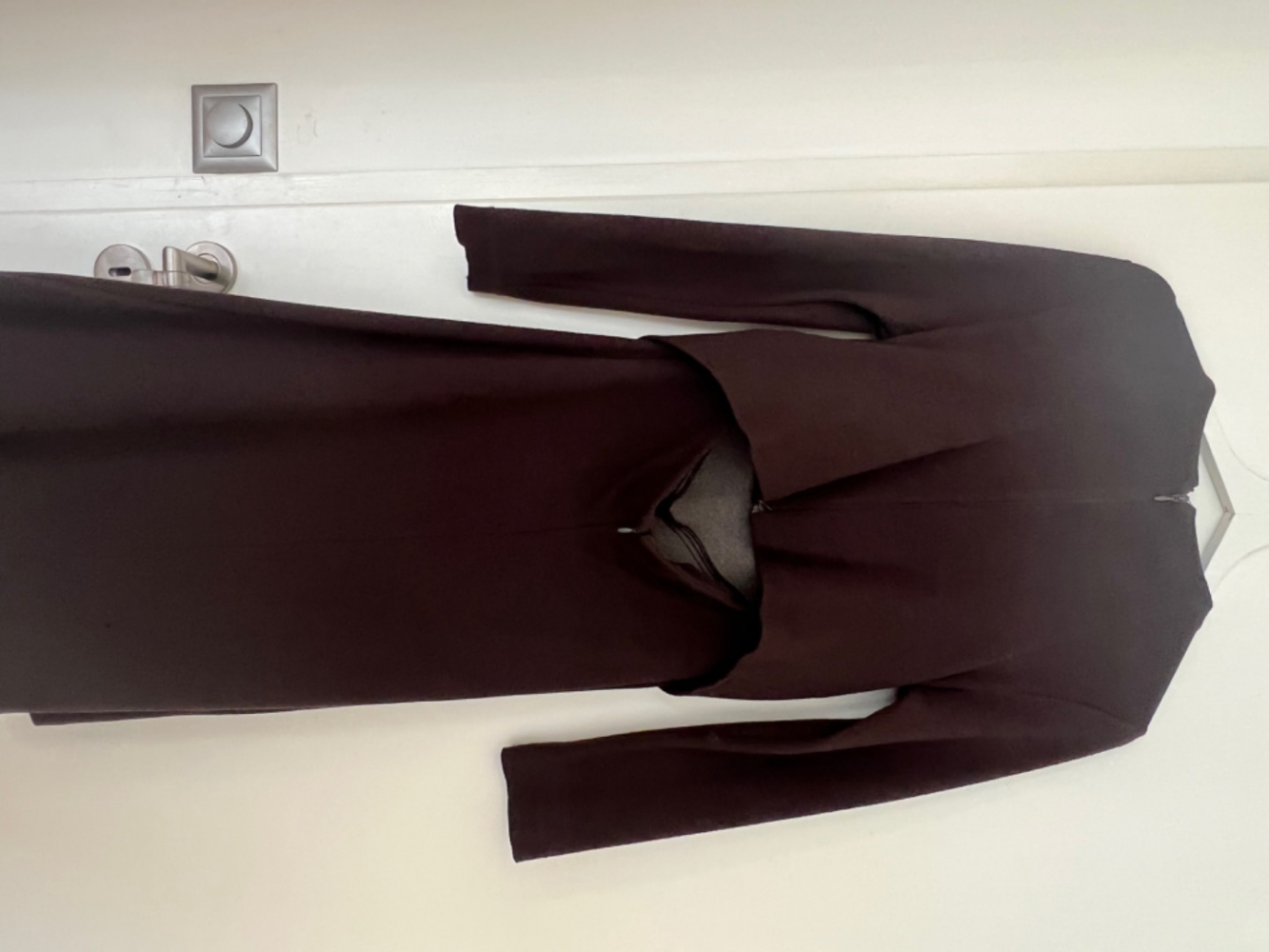 Armani Collezioni Originelles Wollkleid