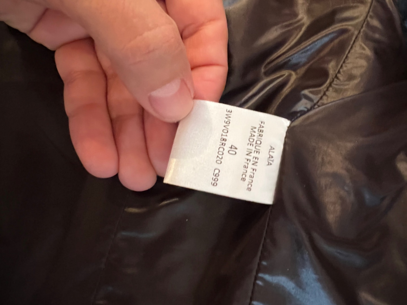 Alaïa Magnifique Gillet neuf en peau de poney