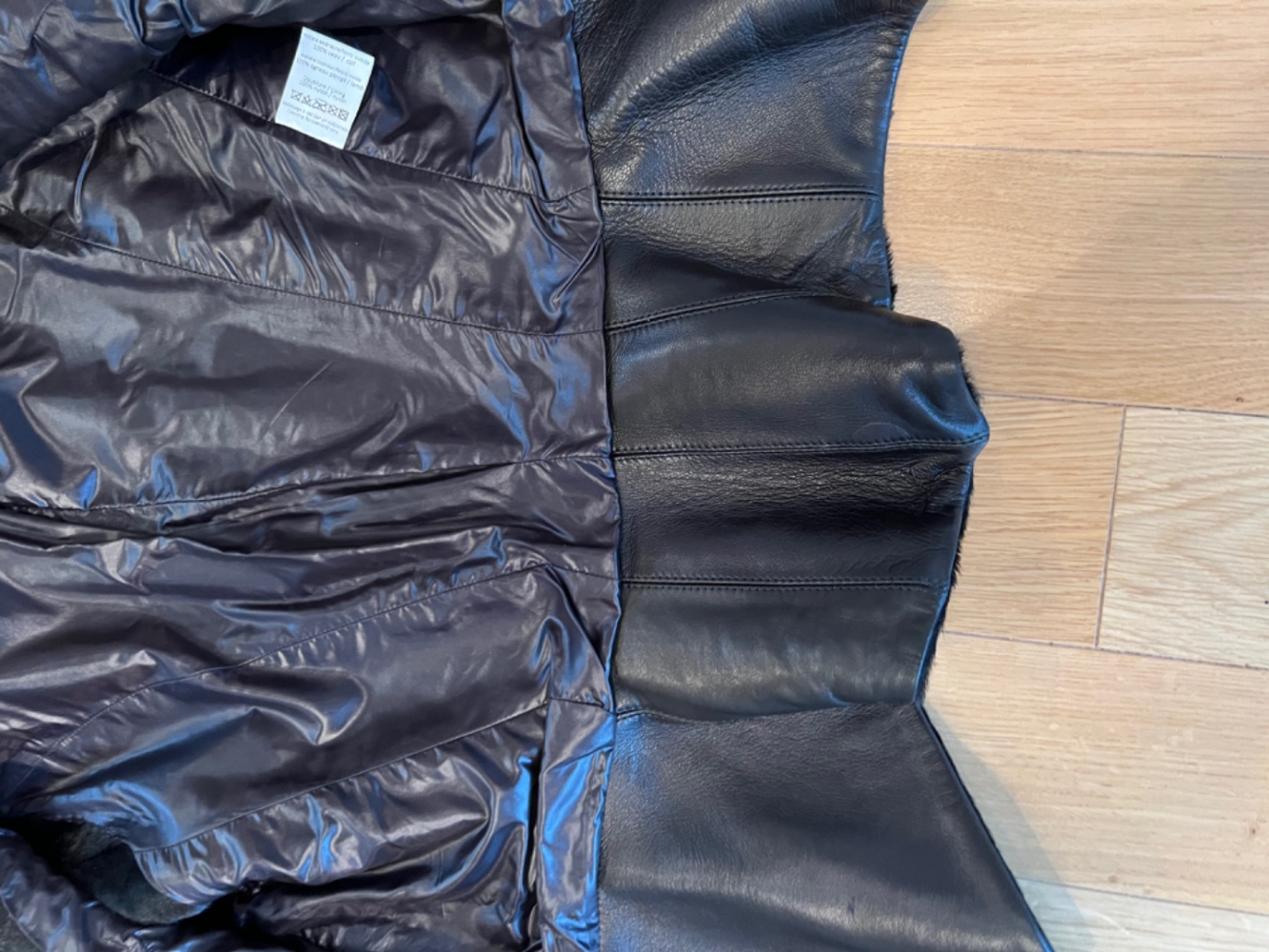 Alaïa Magnifique Gillet neuf en peau de poney