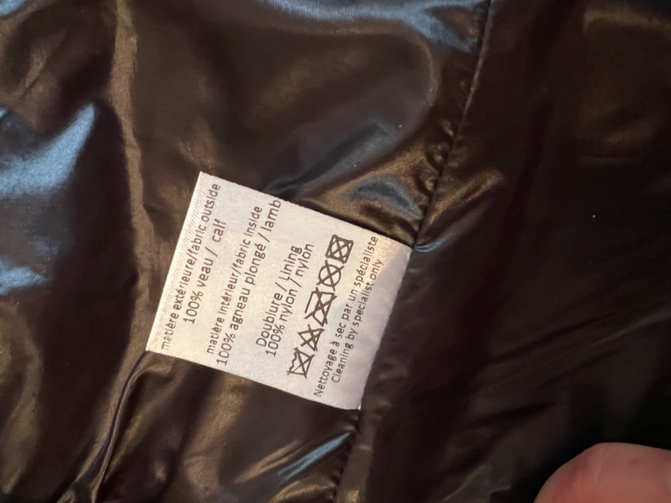 Alaïa Magnifique Gillet neuf en peau de poney