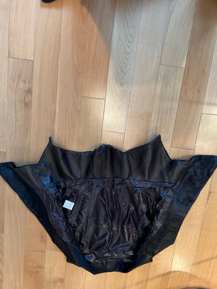 Alaïa Magnifique Gillet neuf en peau de poney