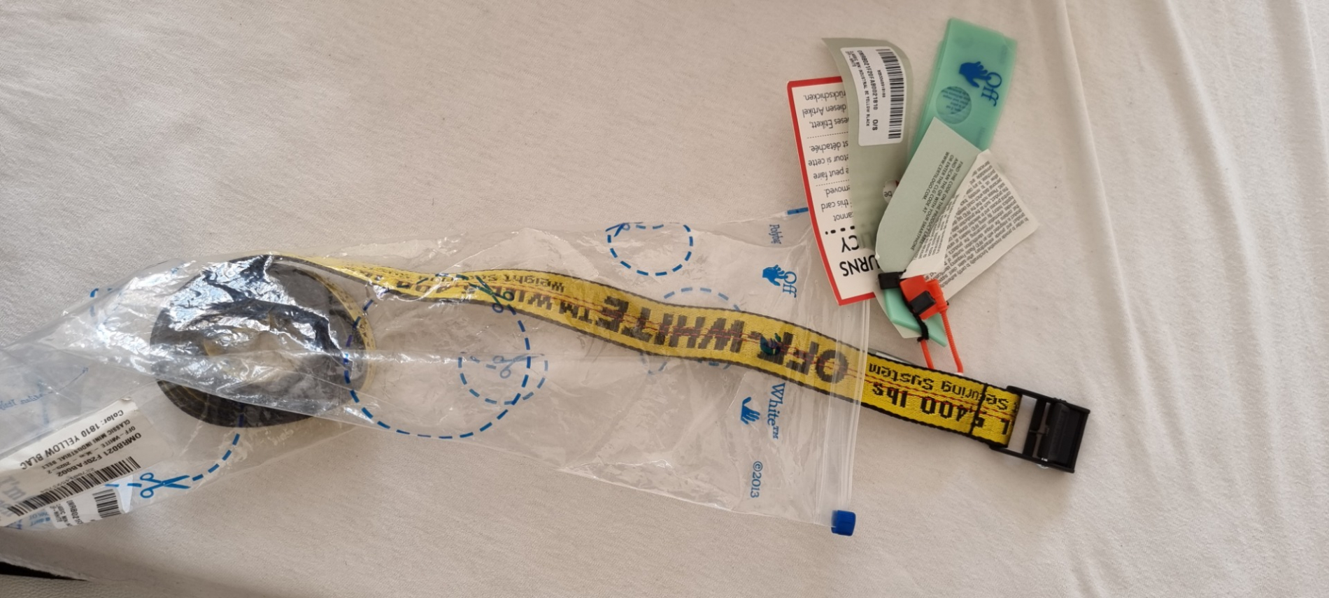 Off-White Ceinture 'Mini Industrial' pour Hommes