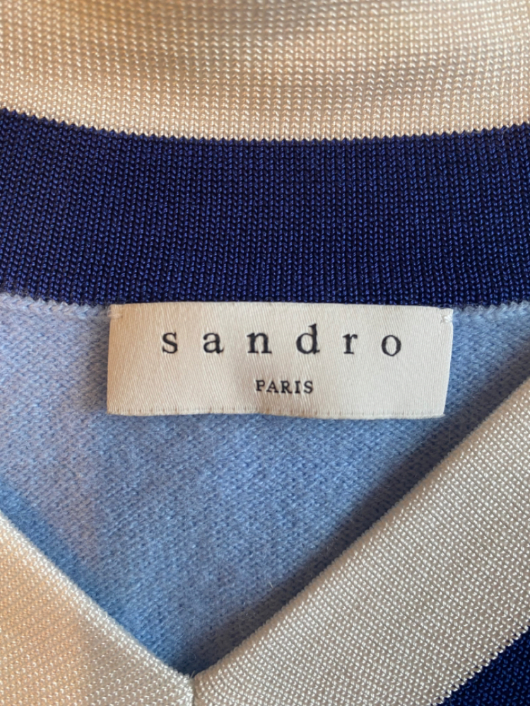 Sandro Pull bleu ciel