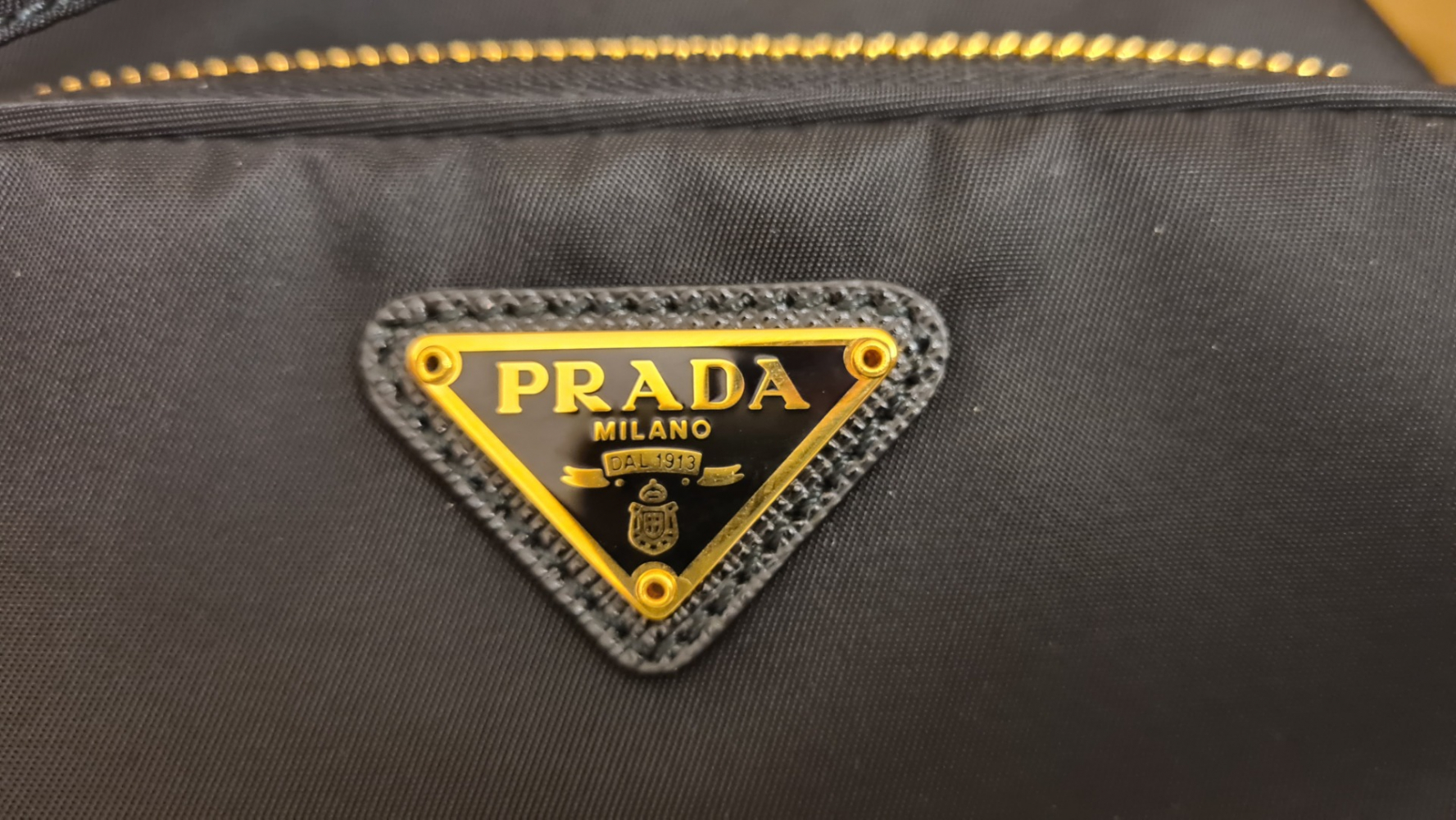 Prada Duet Bucket Bag (Noir)