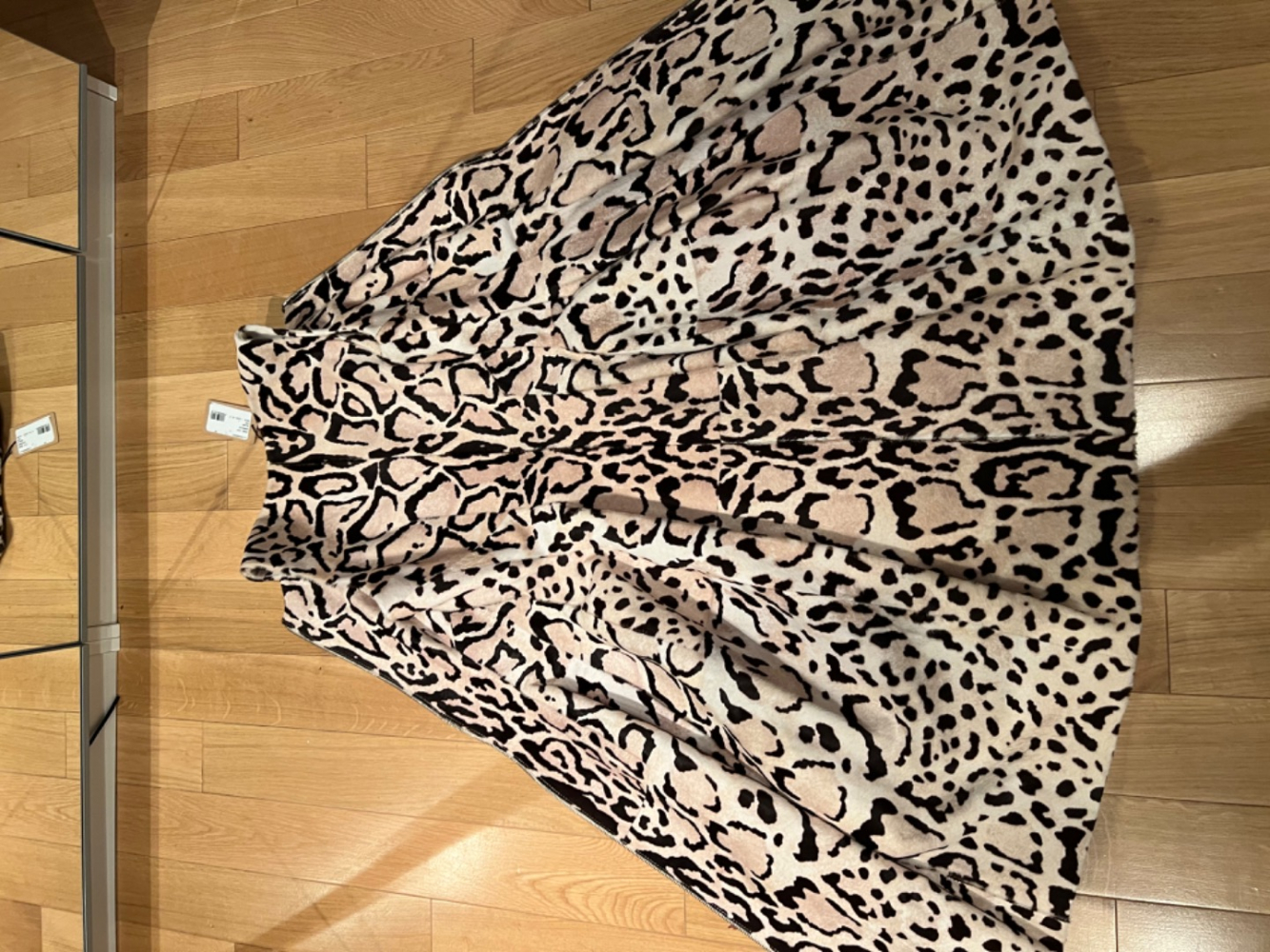 Alaïa Sublime robe en cuir de veau